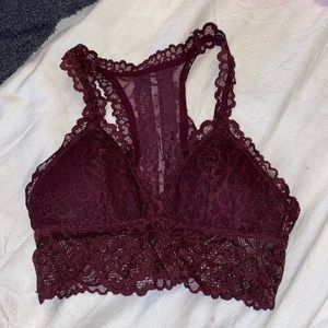 Aerie Maroon Bralette